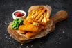 207 Fisch and Chips Teller